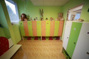Materská škola Banská Bystrica - šatňa